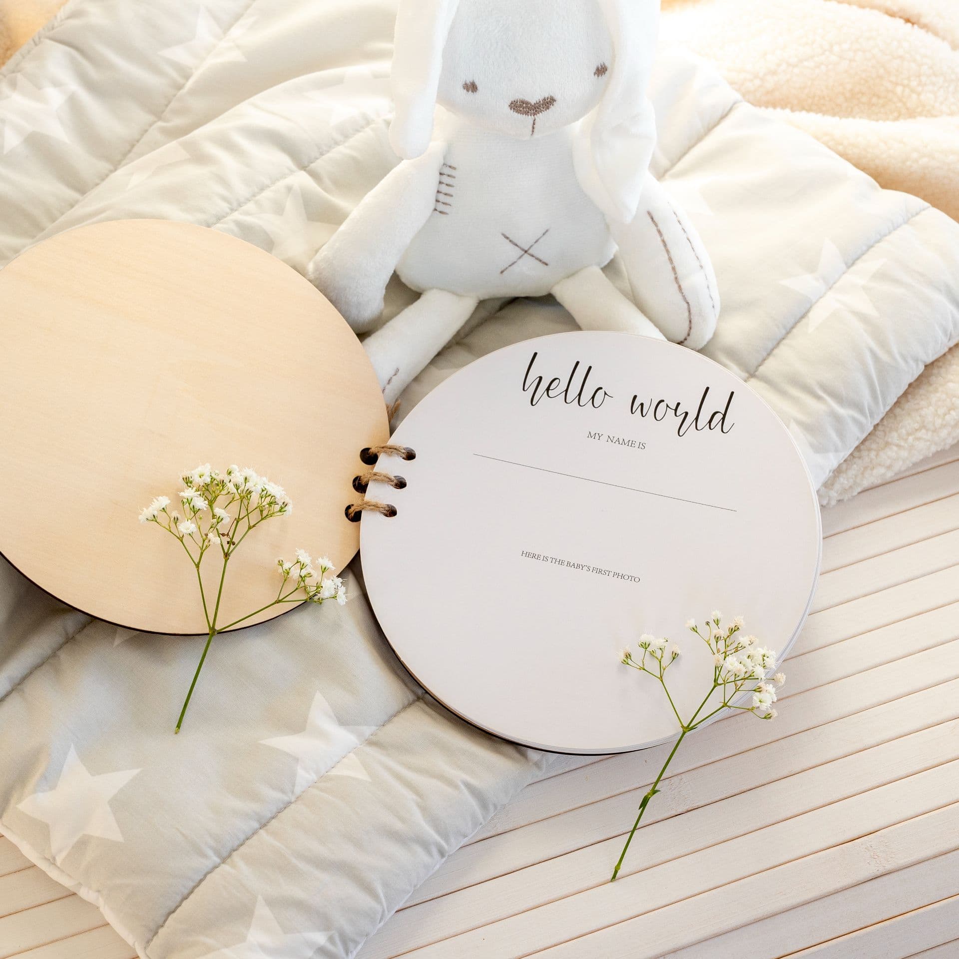 Wooden 1st Year Book view 2