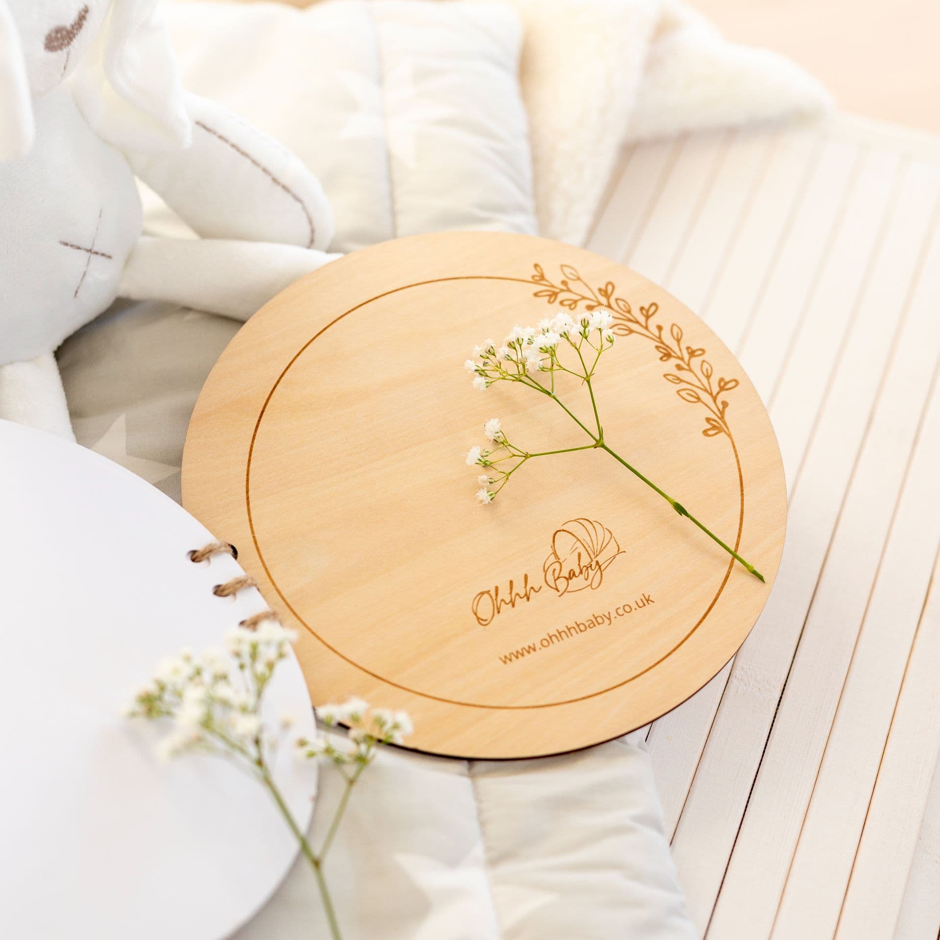 Wooden 1st Year Book view 3