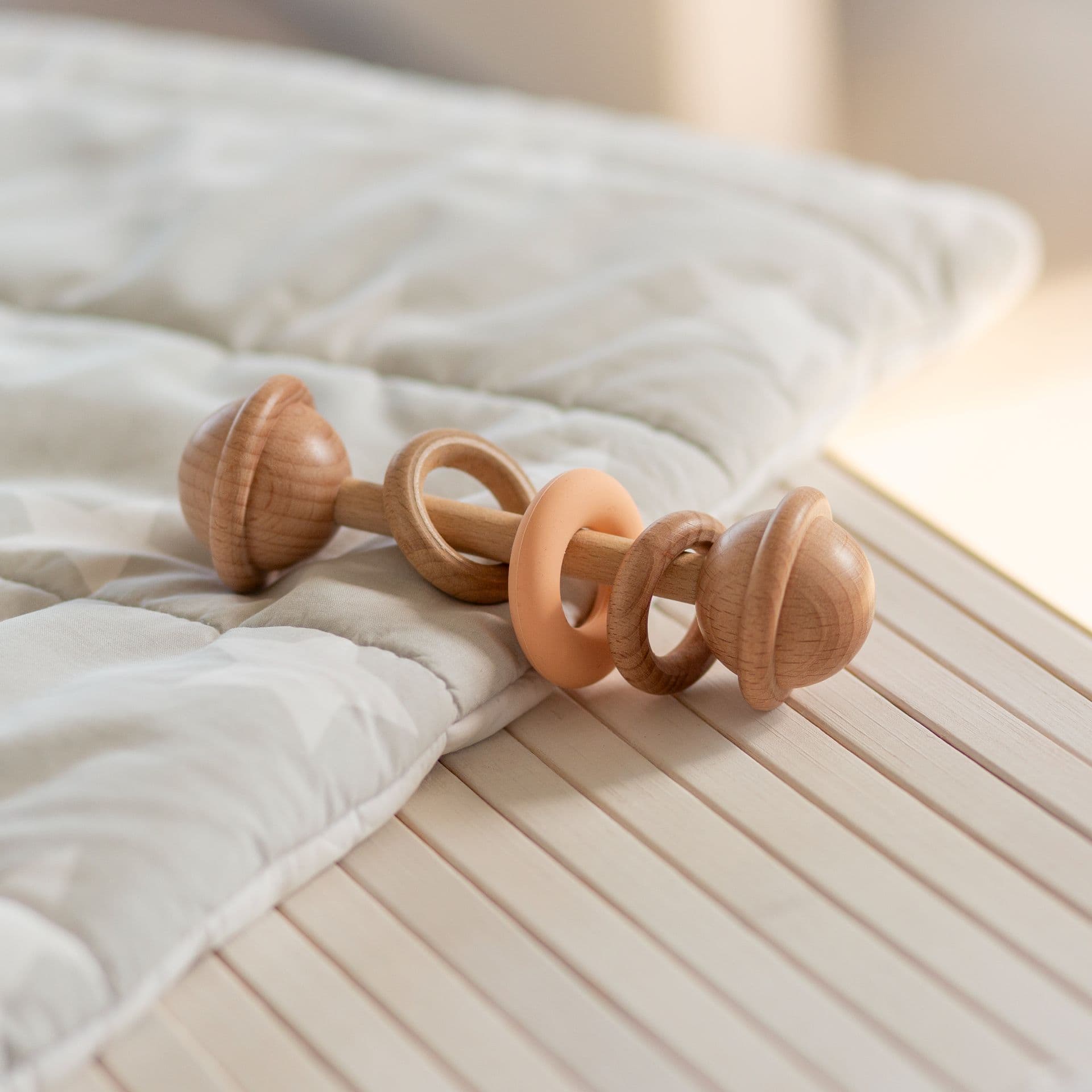 Jingli Pops Wooden Baby Rattle view 5