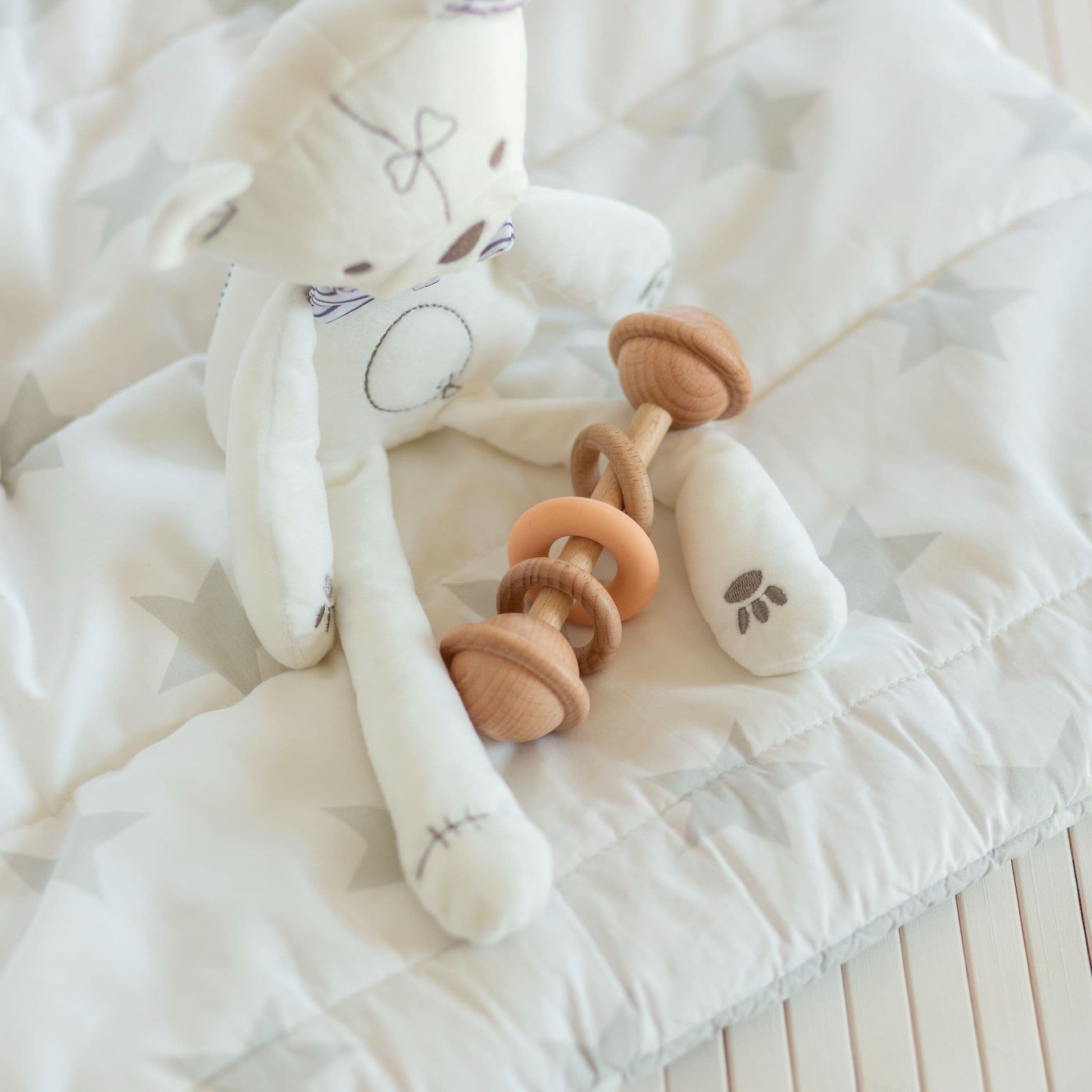 Jingli Pops Wooden Baby Rattle view 6