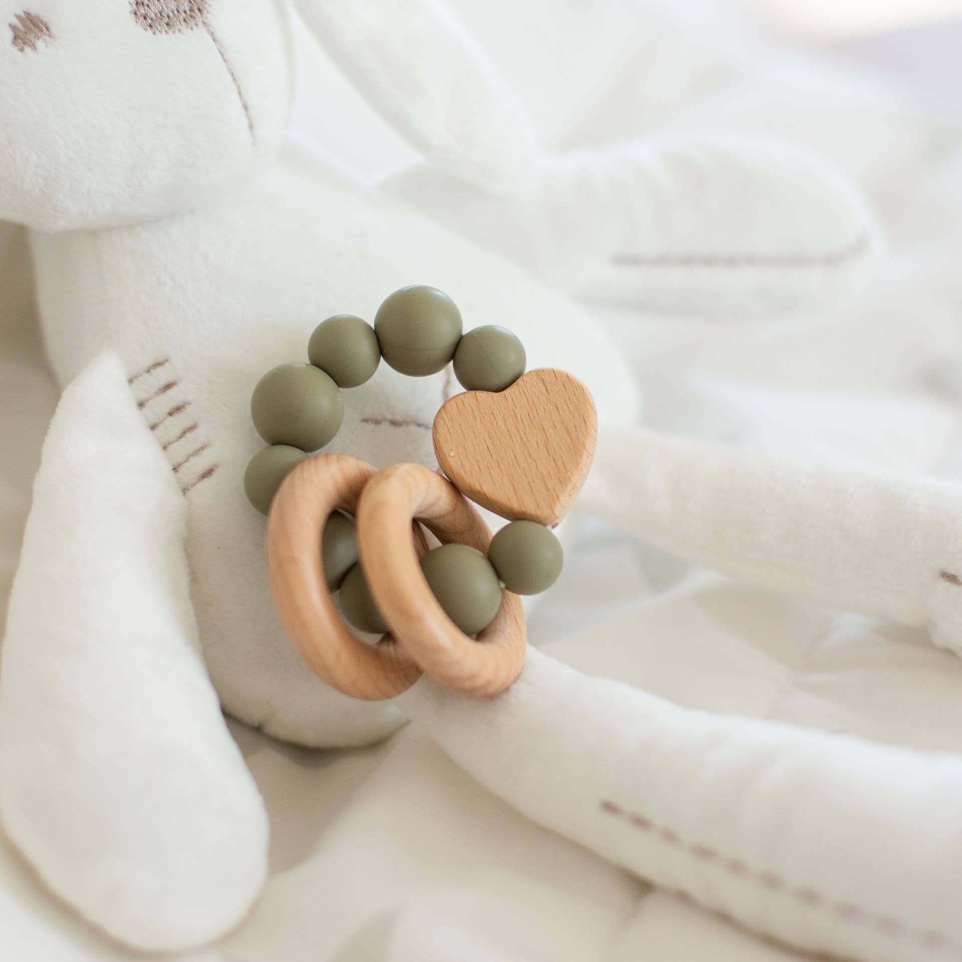 Lovey  Chew – Baby Teething Ring view 3